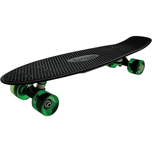 Tamanhos, Medidas e Dimensões do produto Skate Cruisers 4Fun Black 27 - 4 Fun Skateboards