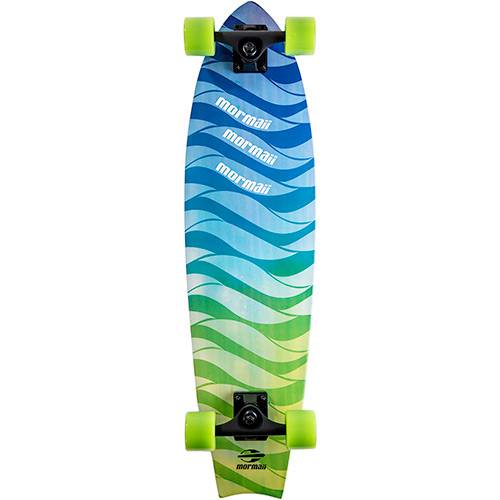 Tamanhos, Medidas e Dimensões do produto Skate Fishtail Cruiser Mormaii Azul e Verde