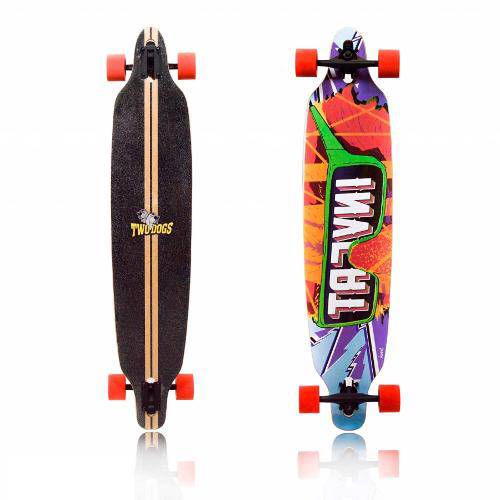 Tamanhos, Medidas e Dimensões do produto Skate Long Board Invert D3 Twodogs