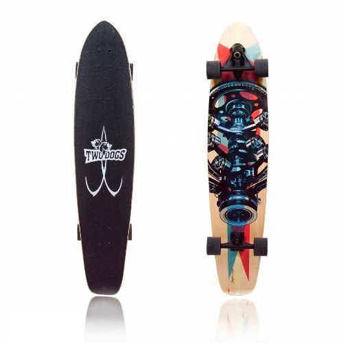 Tamanhos, Medidas e Dimensões do produto Skate Long Board Super Carve D3 Twodogs