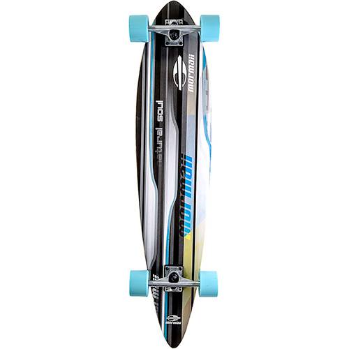 Tamanhos, Medidas e Dimensões do produto Skate Longboard Breeze Mormaii Preto e Azul