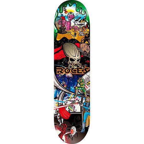 Tamanhos, Medidas e Dimensões do produto Skate Roces Alien Preto