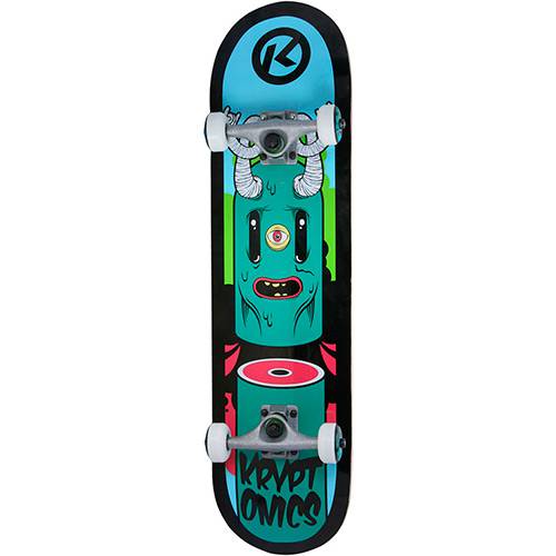 Tamanhos, Medidas e Dimensões do produto Skate Slice 78cm 53mm ABEC 3 - Kryptonics