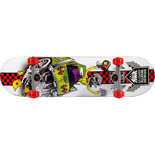 Tamanhos, Medidas e Dimensões do produto Skate Street Profissional Shaun White - Estampado
