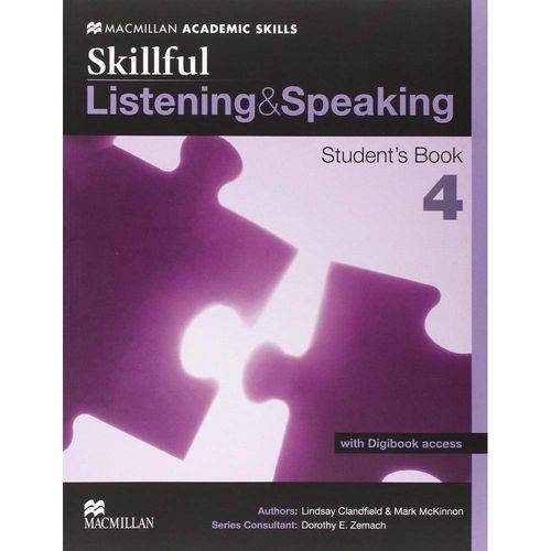 Tamanhos, Medidas e Dimensões do produto Skillful Listening e Speaking 4 - Student S Book - Ced - Macmillan