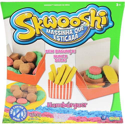 Tamanhos, Medidas e Dimensões do produto Skwooshi Comidinhas Lanche - Sunny Brinquedos