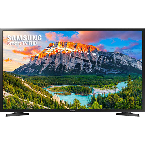 Tamanhos, Medidas e Dimensões do produto Smart TV LED 43" Samsung 43J5290 Full HD com Conversor Digital 2 HDMI 1 USB Wi-Fi Screen Mirroring + Web Browser - Preta