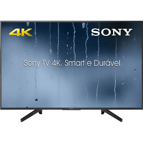 Tamanhos, Medidas e Dimensões do produto Smart TV LED 43" Sony KD-43X705F Ultra HD 4k com Conversor Digital 3 HDMI 3 USB Wi-Fi Miracast - Preta