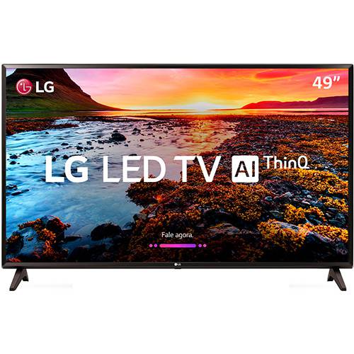 Tamanhos, Medidas e Dimensões do produto Smart TV LED 49" LG 49LK5700 Full HD com Conversor Digital 2 HDMI 1 USB Wi-Fi Webos 4.0 Quick Access 60Hz - Preta