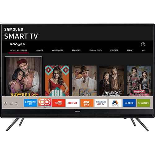 Tamanhos, Medidas e Dimensões do produto Smart TV LED 55" Samsung 55K5300 Full HD Conversor Digital Integrado Wi-Fi 2 HDMI 1 USB com Tizen Gamefly Áudio Frontal