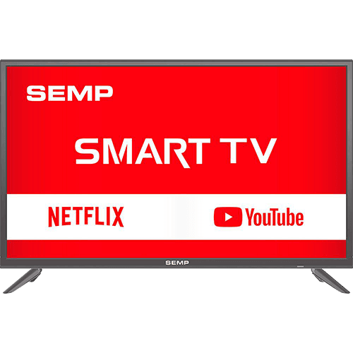 Tamanhos, Medidas e Dimensões do produto Smart TV LED 39" Semp L39S3900FS Full HD com Conversor Digital 2 HDMI 1 USB Wi-Fi Closed Caption - Grafite