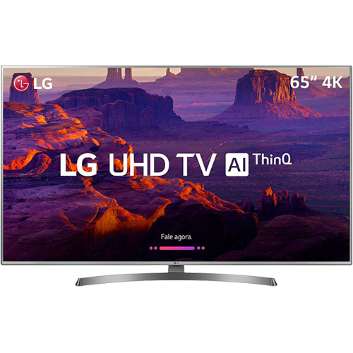 Tamanhos, Medidas e Dimensões do produto Smart TV LED LG 65" 65UK6530 Ultra HD 4k com Conversor Digital 4 HDMI 2 USB Wi-Fi Webos 4.0 Dts Virtual X 60Hz Inteligencia Artificial - Prata