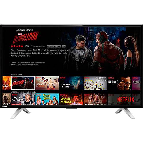Tamanhos, Medidas e Dimensões do produto Smart TV LED 32'' Toshiba 32L2600 HD com Conversor Digital 3 HDMI 2 USB Wi-Fi