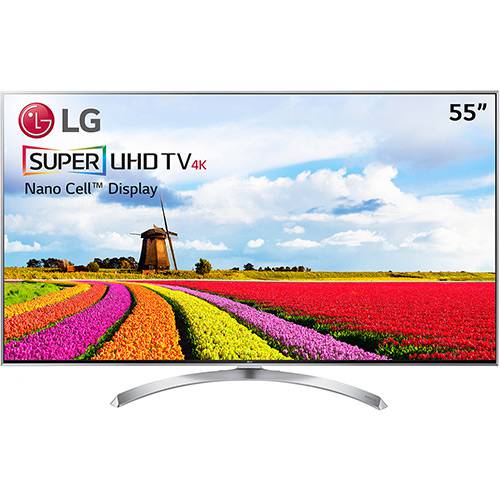 Tamanhos, Medidas e Dimensões do produto Smart TV LG WebOS 3.5 LED 55" SUPER ULTRA HD 55SJ8000 Sistema de Som Ultra Surround Hdmi 4 Usb 3