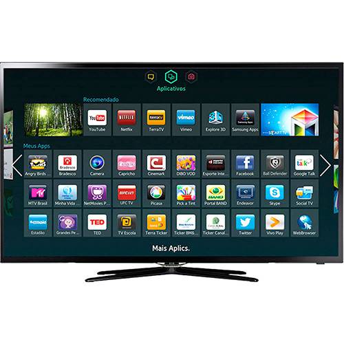 Tamanhos, Medidas e Dimensões do produto Smart TV Samsung 40" LED Full HD 40F5500 Interaction Ready Dual Core Wi-Fi