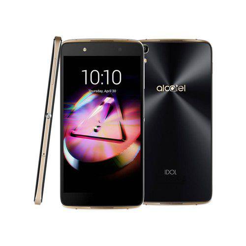 Tamanhos, Medidas e Dimensões do produto Smartphone Alcatel Idol4 + Óculos Vr, 4g , Preto, Ram:3 Gb Octa Core