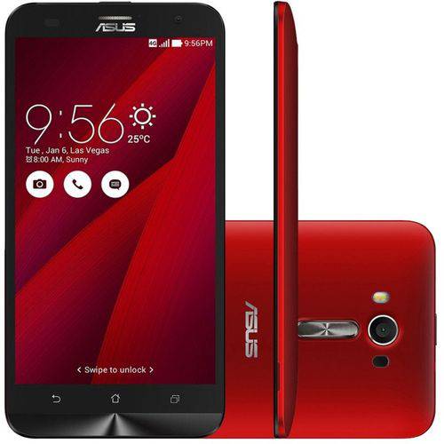 Tamanhos, Medidas e Dimensões do produto Smartphone Asus ZE550KL 32GB Zenfone 2 LASER Dual Sim Tela 5.5" 13MP+5MP- Vermelho