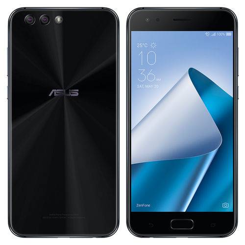 Tamanhos, Medidas e Dimensões do produto Smartphone ASUS Zenfone 4 com 32GB, Tela 5.5" e 3GB de RAM - Preto