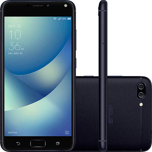 Tamanhos, Medidas e Dimensões do produto Smartphone Asus Zenfone 4 Max Dual Chip Android 7 Tela 5.5" Snapdragon 16GB 4G Wi-Fi Câmera Dual Traseira 13 + 5MP Frontal 8MP - Preto