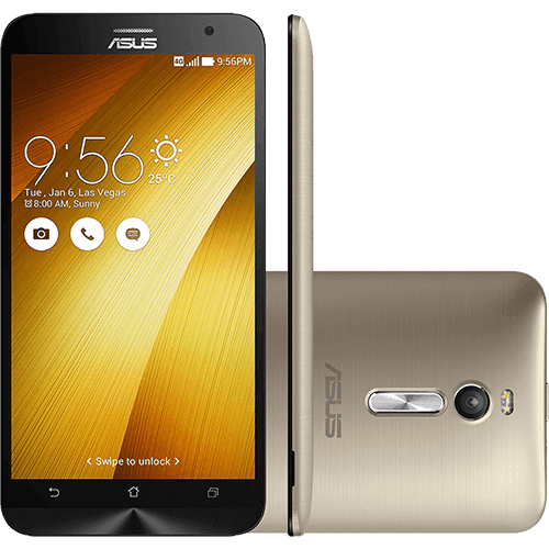 Tamanhos, Medidas e Dimensões do produto Smartphone Asus Zenfone 2 Dual Chip Android 5.0 Lollipop Tela 5.5" 32GB 4G Wi-Fi Câmera 13MP - Gold