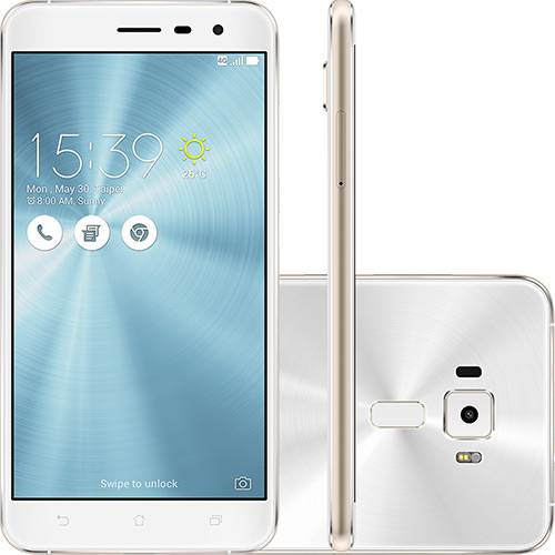 Tamanhos, Medidas e Dimensões do produto Smartphone Asus Zenfone 3 Dual Chip Android 6 Tela 5.5" 64GB 4G Câmera 16MP - Branco
