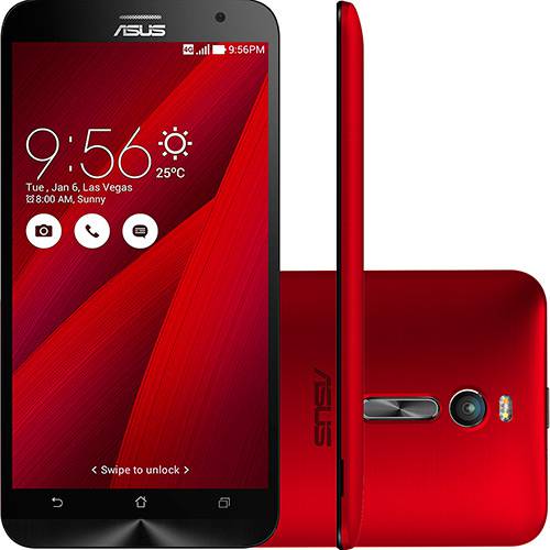 Tamanhos, Medidas e Dimensões do produto Smartphone Asus Zenfone 2 Dual Chip Desbloqueado Android 5.0 Tela 5.5'' 16GB 4G Wi-Fi Câmera 13MP - Vermelho