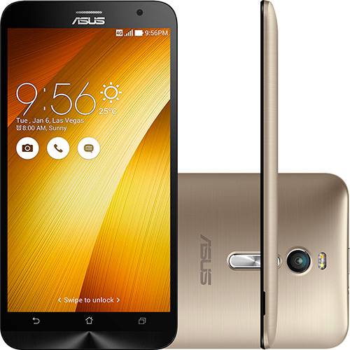 Tamanhos, Medidas e Dimensões do produto Smartphone Asus Zenfone 2 Dual Chip Desbloqueado Android Tela 5.5" 16GB 4G Wi-Fi 13MP - Dourado