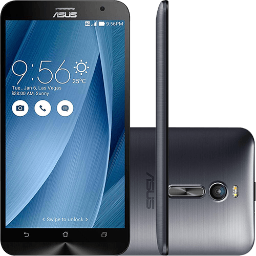 Tamanhos, Medidas e Dimensões do produto Smartphone Asus Zenfone 2 Dual Chip Desbloqueado Android Tela 5.5" 16GB 4G Wi-Fi 13MP - Prata