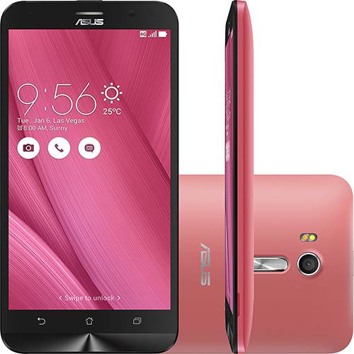 Tamanhos, Medidas e Dimensões do produto Smartphone Asus Zenfone Go Live Dual Chip Android 5.1 Tela 5.5" 16GB 4G Câmera 13MP - Rosa
