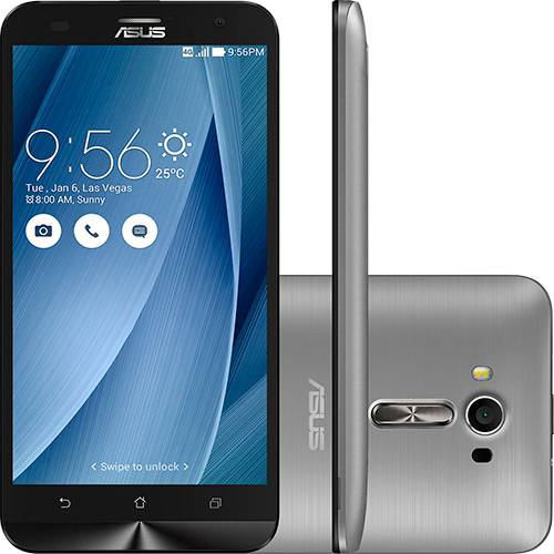 Tamanhos, Medidas e Dimensões do produto Smartphone ASUS Zenfone 2 Laser Desbloqueado Dual Chip Android 5.0 Tela 5.5" 16GB 4G 13MP - Prata