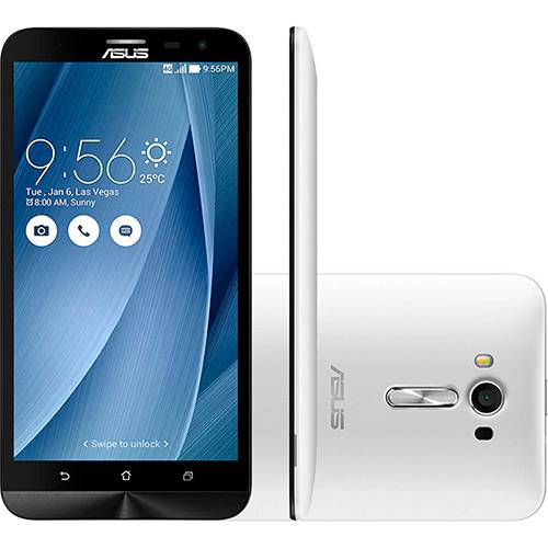Tamanhos, Medidas e Dimensões do produto Smartphone ASUS ZenFone 2 Laser Dual Chip Desbloqueado Android 5 Tela 5.5" 16GB 4G 13MP - Branco