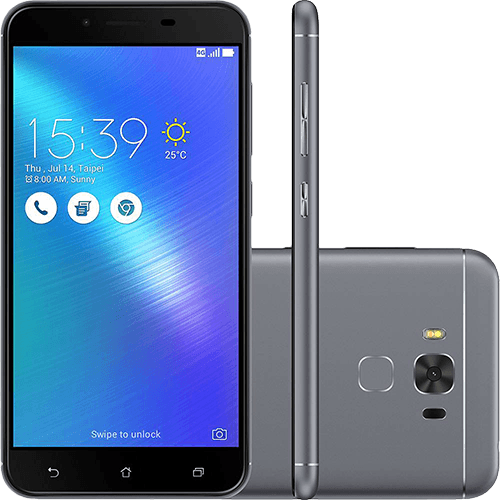 Tamanhos, Medidas e Dimensões do produto Smartphone Asus Zenfone 3 Max Snapdragon Dual Chip Android 6 Tela 5,5" 32GB 4G Wi-Fi Câmera 16MP - Cinza