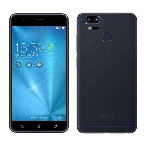 Tamanhos, Medidas e Dimensões do produto Smartphone ASUS Zenfone Zoom S com 128GB, Tela 5.5" e 4GB de RAM - Preto