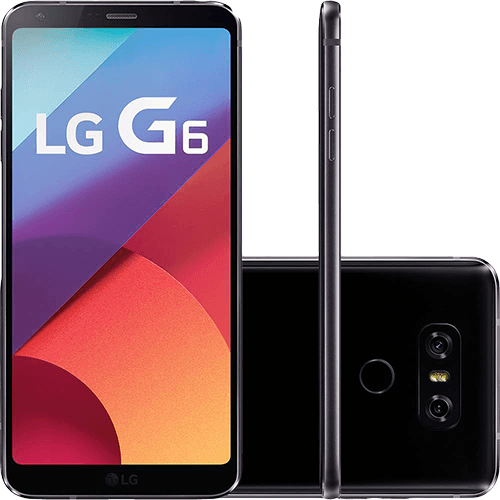 Tamanhos, Medidas e Dimensões do produto Smartphone LG G6 Android 7.0 Tela 5.7" Quad-core 2.35 GHz 32GB 4G Câmera 13MP - Preto