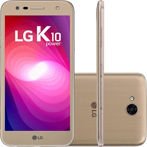 Tamanhos, Medidas e Dimensões do produto Smartphone Lg K10 Power Dual Chip Android Tela 5,5" Octacore Android 7.0 Nougat 32GB 4G Wi-Fi Câmera 13MP - Dourado