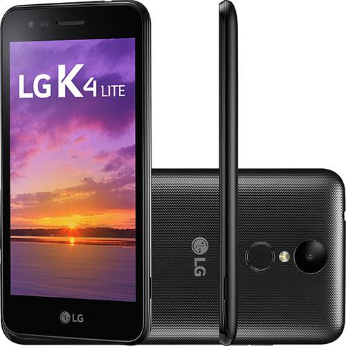 Tamanhos, Medidas e Dimensões do produto Smartphone LG K4 Lite Dual Chip Android 6.0 Tela 5.0" Quadcore 1.1GHz 8GB 4G Câmera 5MP - Preto