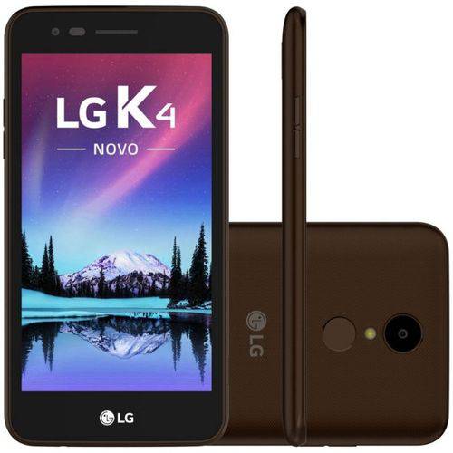 Tamanhos, Medidas e Dimensões do produto Smartphone LG K4 Novo X230 8GB LTE Dual Sim Tela de 5.0'' -Marrom