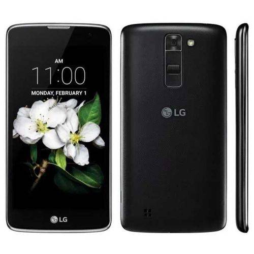 Tamanhos, Medidas e Dimensões do produto Smartphone Lg K7 Dual Chip Tela 5.0" Quad-Core Android 5.1 8gb 8mp – Pret