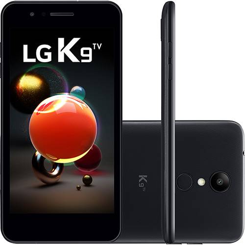 Tamanhos, Medidas e Dimensões do produto Smartphone LG K9 TV Dual Chip Android 7.0 Tela 5" Quad Core 1.3 Ghz 16GB 4G Câmera 8MP - Preto