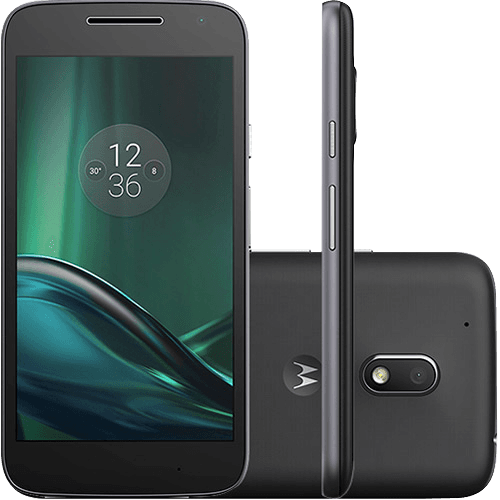 Tamanhos, Medidas e Dimensões do produto Smartphone Moto G 4 Play Dual Chip Android 6.0 Tela 5'' 16GB Câmera 8MP - Preto