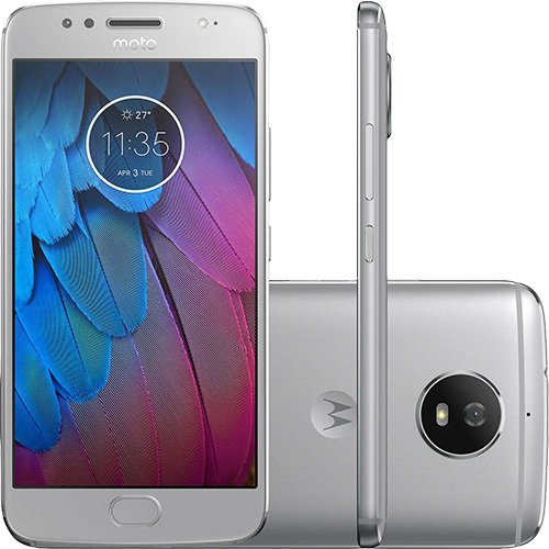 Tamanhos, Medidas e Dimensões do produto Smartphone Moto G 5S Dual Chip Android 7.0 Tela 5.2" Snapdradon 32GB 4G Wi-Fi Câmera 16MP - Prata