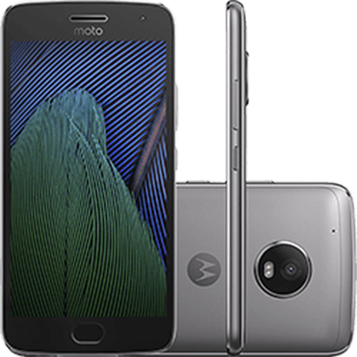 Tamanhos, Medidas e Dimensões do produto Smartphone Moto G5 Plus Dual Chip Android 7.0 Tela 5.2" 32GB 4G Câmera 12MP - Platinum
