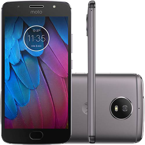 Tamanhos, Medidas e Dimensões do produto Smartphone Motorola Moto G 5S Dual Chip Android 7.1.1 Nougat Tela 5.2" Snapdragon 430 32GB 4G Câmera 16MP - Platinum