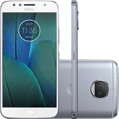 Tamanhos, Medidas e Dimensões do produto Smartphone Motorola Moto G 5s Plus Dual Chip Android 7.1.1 Nougat Tela 5.5" Snapdragon 625 32GB 4G 13MP Câmera Dupla - Azul Topázio