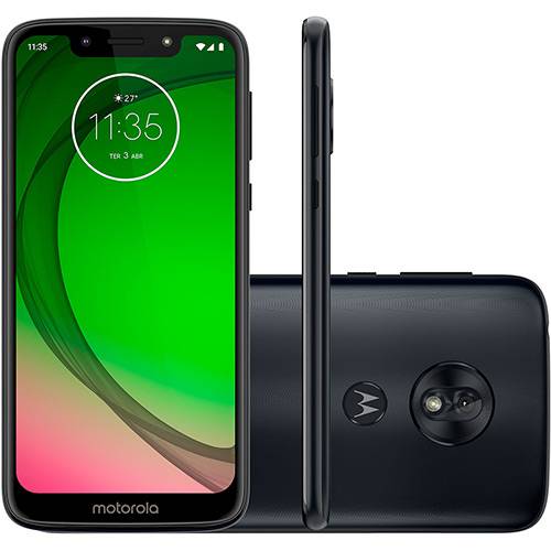 Tamanhos, Medidas e Dimensões do produto Smartphone Motorola Moto G7 Play 32GB Dual Chip Android Pie - 9.0 Tela 5.7" 1.8 GHz Octa-Core 4G Câmera 13MP - Indigo