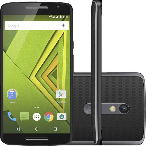 Tamanhos, Medidas e Dimensões do produto Smartphone Motorola Moto X Play Dual Chip Android 5.1 Tela 5.5" 16GB 4G Câmera 21MP - Preto