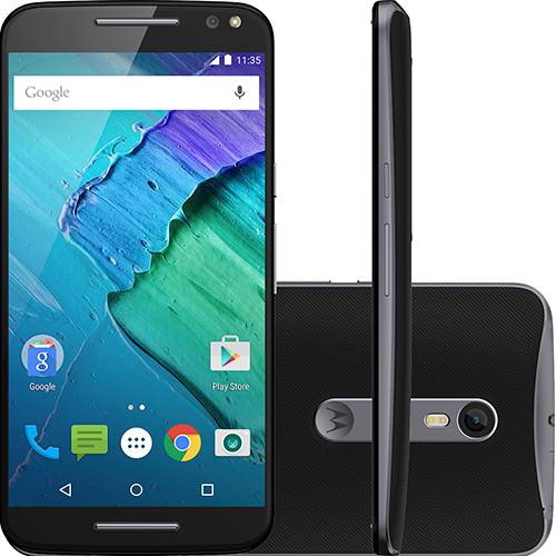 Tamanhos, Medidas e Dimensões do produto Smartphone Motorola Moto X Style Dual Chip Android 5.1 Tela 5.7" 32GB 4G Câmera 21MP - Preto