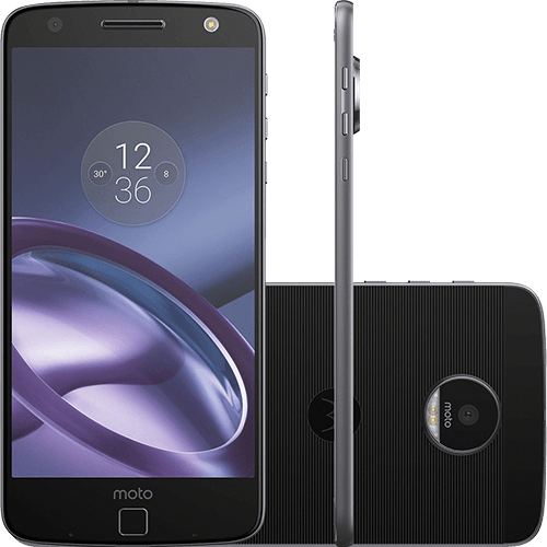 Tamanhos, Medidas e Dimensões do produto Smartphone Motorola Moto Z Style Dual Chip Android 6.0.1 Tela 5.5" 64GB 4G Câmera 13MP - Preto