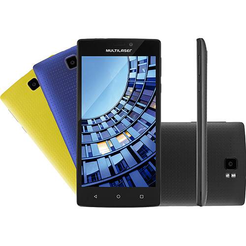 Tamanhos, Medidas e Dimensões do produto Smartphone Multilaser Ms60 Colors Dual Chip Android Tel 5,5" Quad Core 16GB Wi-Fi 4G Câmera 13MP - Preto