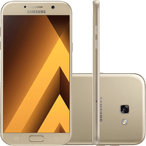 Tamanhos, Medidas e Dimensões do produto Smartphone Samsung Galaxy A7 Dual Chip Android 6.0 Tela 5.7" Octa-Core 1.9GHz 32GB 4G Câmera 16MP - Dourado